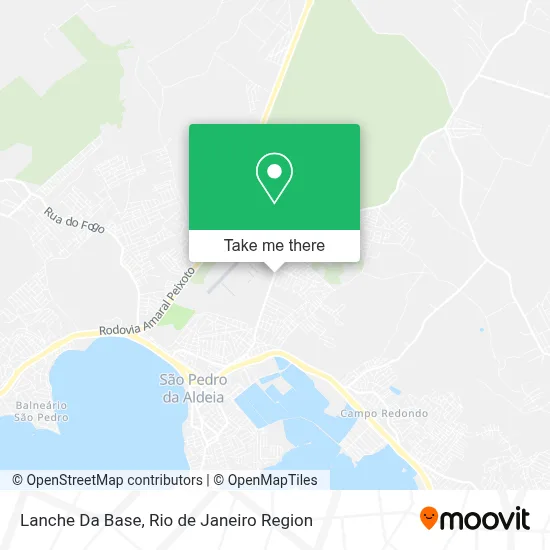 Lanche Da Base map