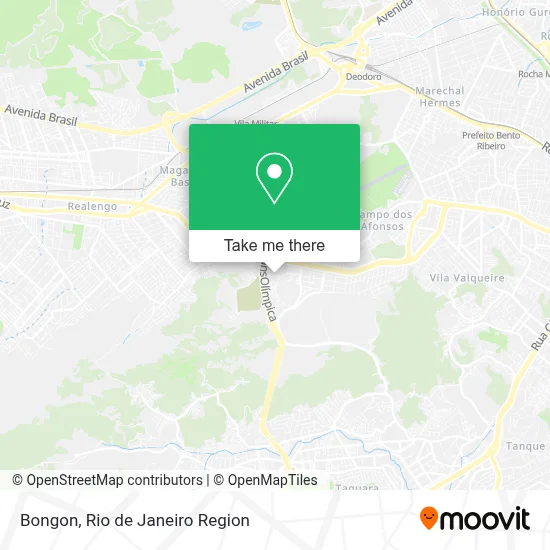 Bongon map