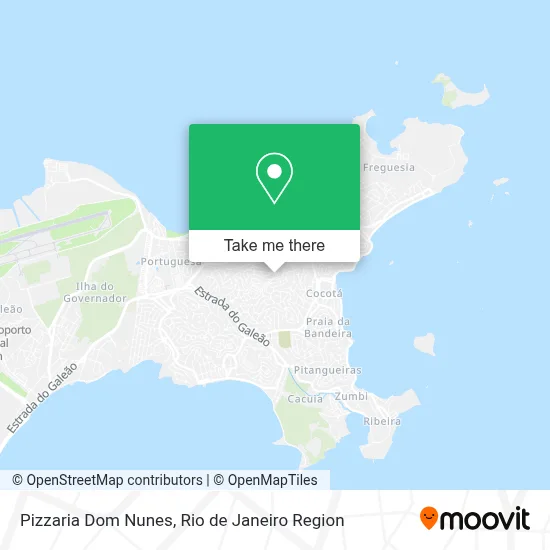 Pizzaria Dom Nunes map