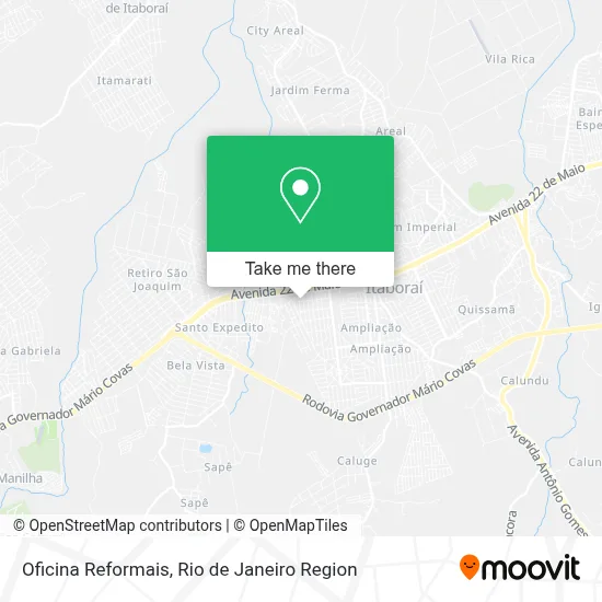 Oficina Reformais map