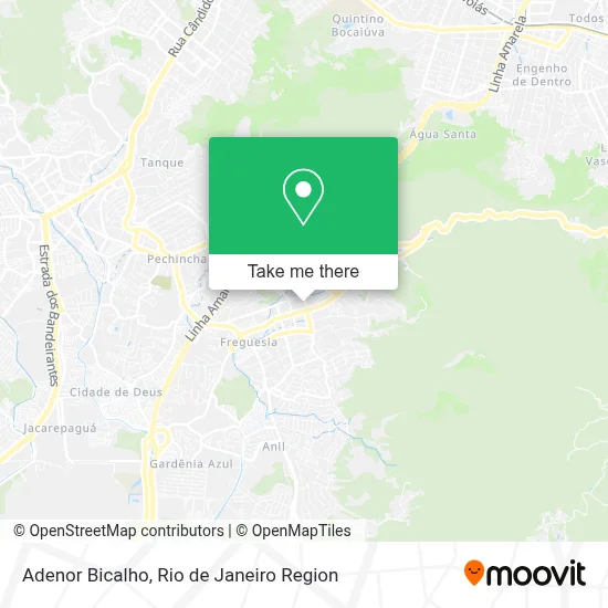 Adenor Bicalho map