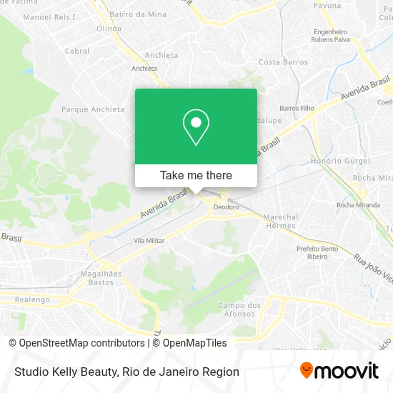 Studio Kelly Beauty map