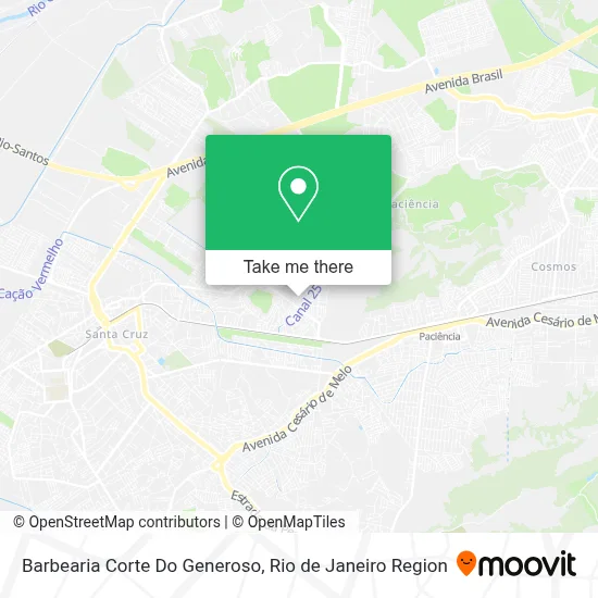 Barbearia Corte Do Generoso map
