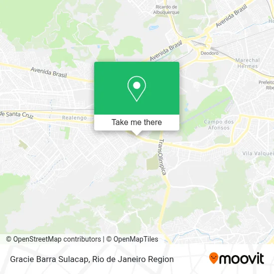 Gracie Barra Sulacap map