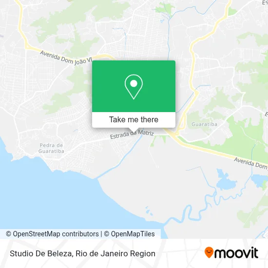 Studio De Beleza map