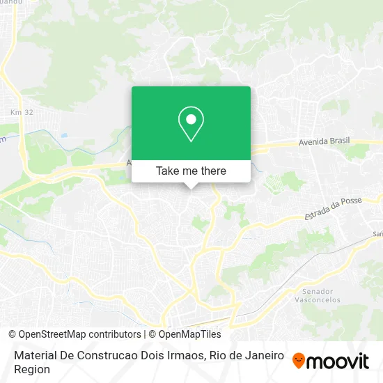 Material De Construcao Dois Irmaos map