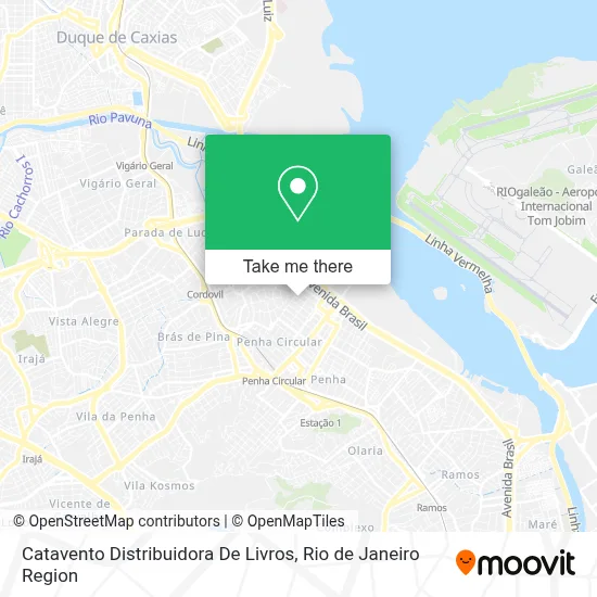 Catavento Distribuidora De Livros map