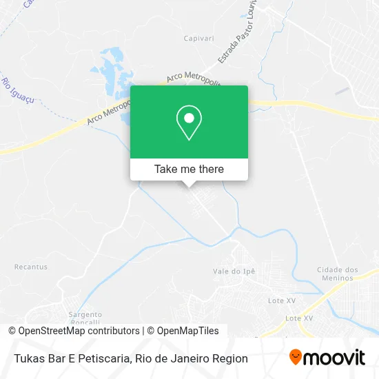 Tukas Bar E Petiscaria map