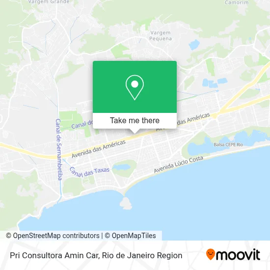 Pri Consultora Amin Car map