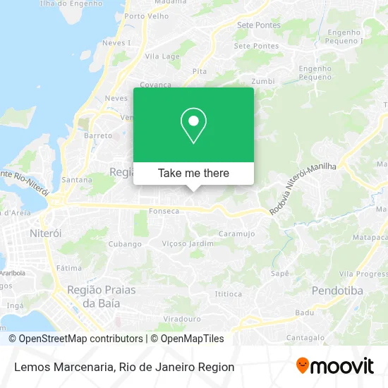 Lemos Marcenaria map