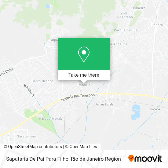 Sapataria De Pai Para Filho map