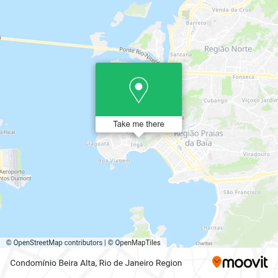 Condomínio Beira Alta map