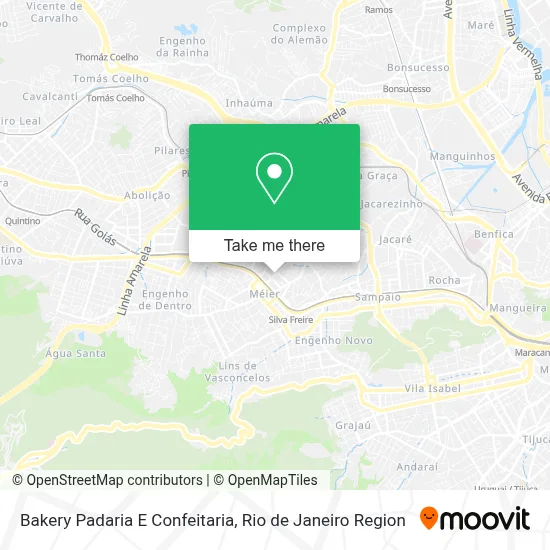 Bakery Padaria E Confeitaria map
