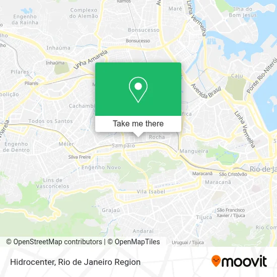 Hidrocenter map