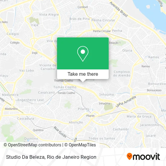 Studio Da Beleza map