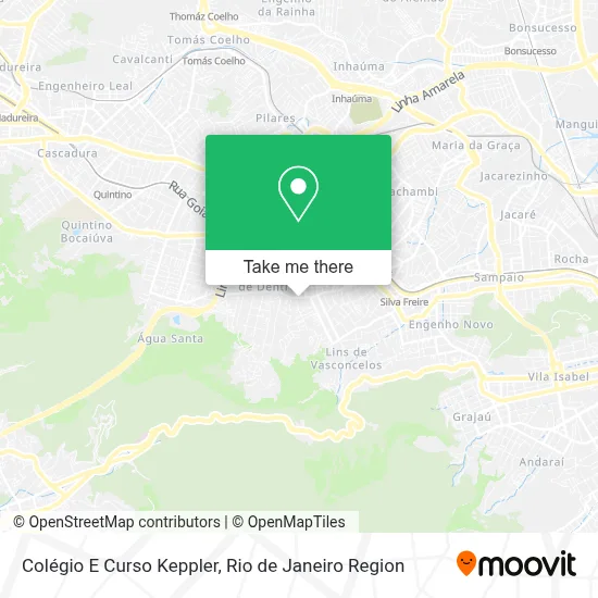 Colégio E Curso Keppler map
