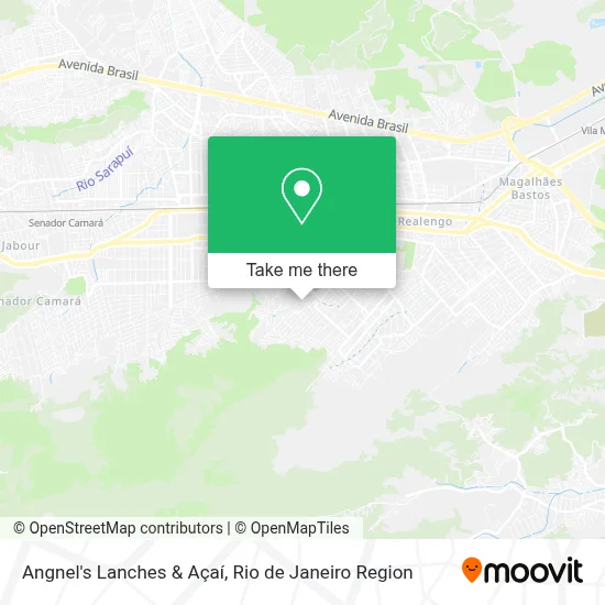 Angnel's Lanches & Açaí map