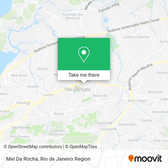 Mel Da Rocha map