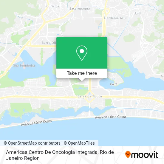 Americas Centro De Oncologia Integrada map
