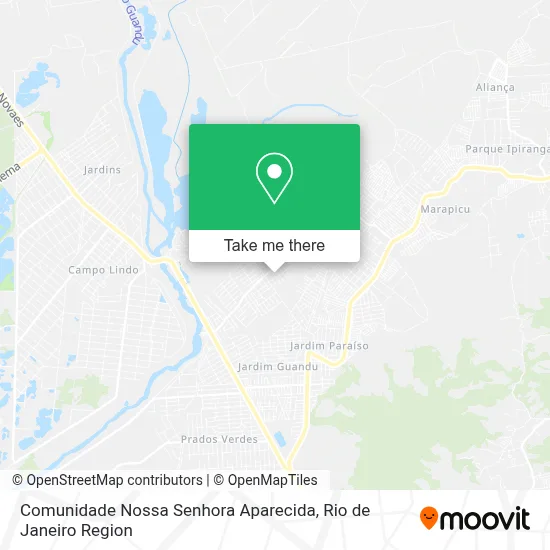 Comunidade Nossa Senhora Aparecida map
