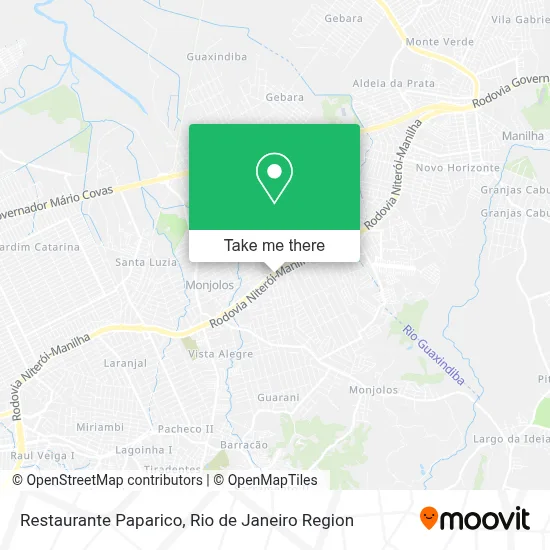 Restaurante Paparico map