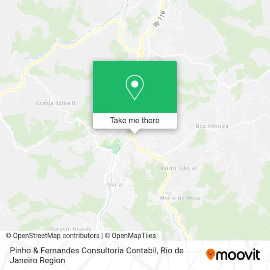 Pinho & Fernandes Consultoria Contabil map