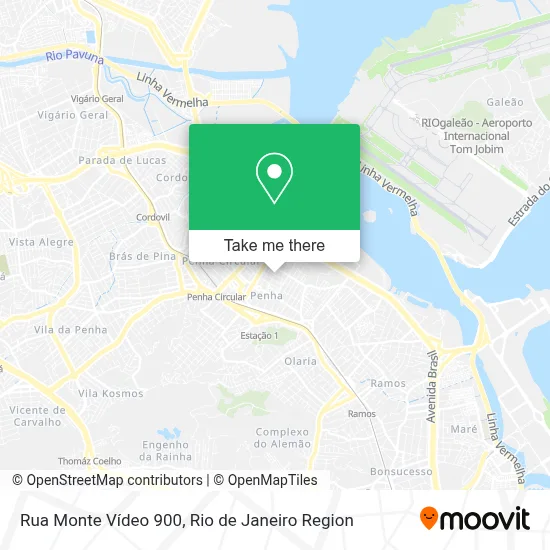 Rua Monte Vídeo 900 map