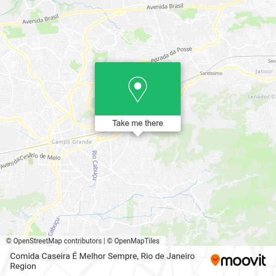 Comida Caseira É Melhor Sempre map