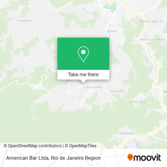 American Bar Ltda map