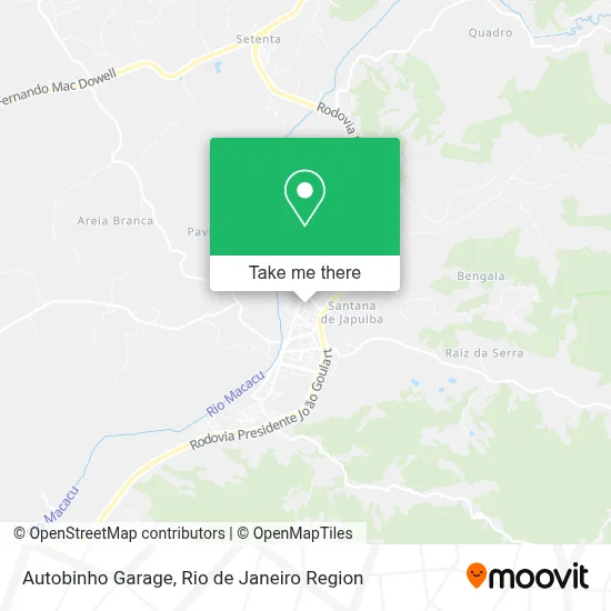 Autobinho Garage map