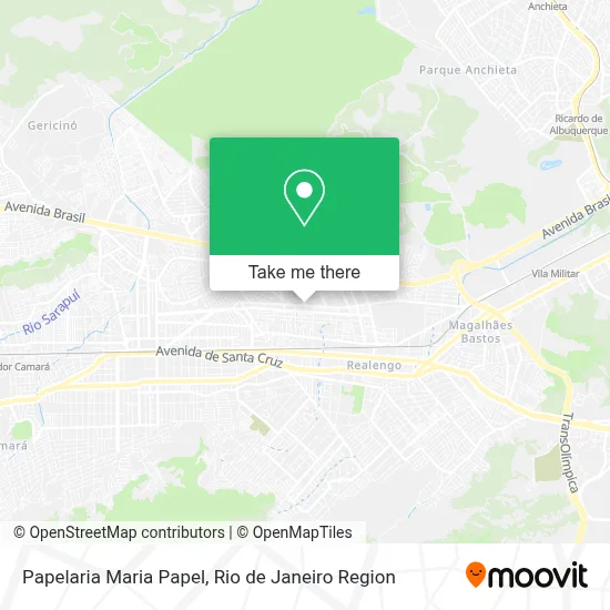 Papelaria Maria Papel map