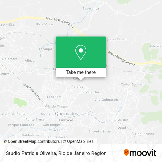Studio Patricia Oliveira map