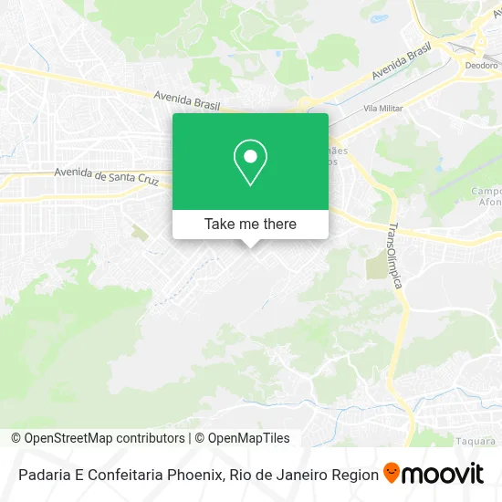 Padaria E Confeitaria Phoenix map
