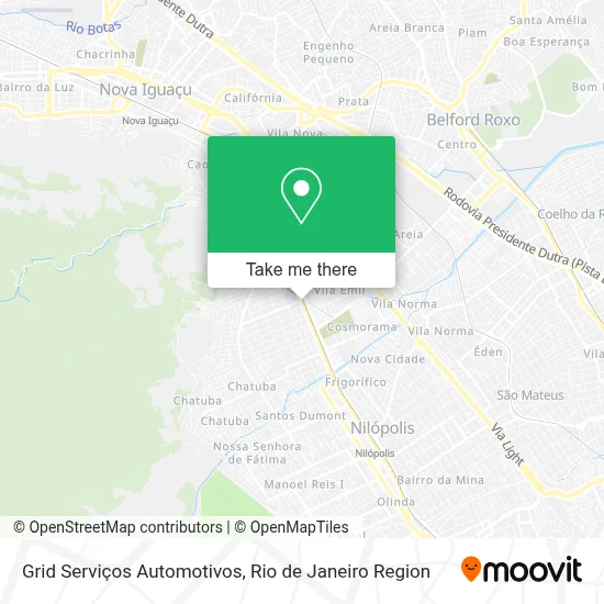 Grid Serviços Automotivos map