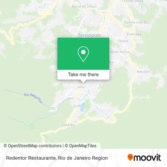 Redentor Restaurante map