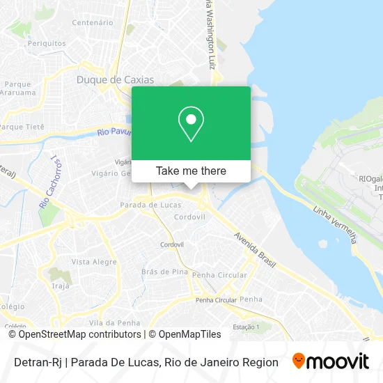 Detran-Rj | Parada De Lucas map