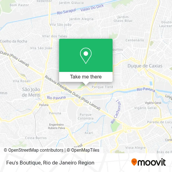 Feu's Boutique map