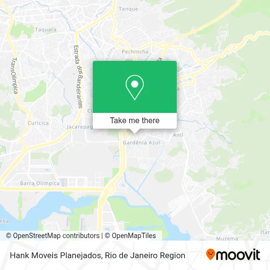 Hank Moveis Planejados map