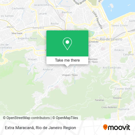 Extra Maracanã map