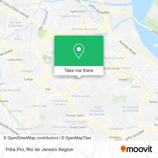 Pdia.Pro map