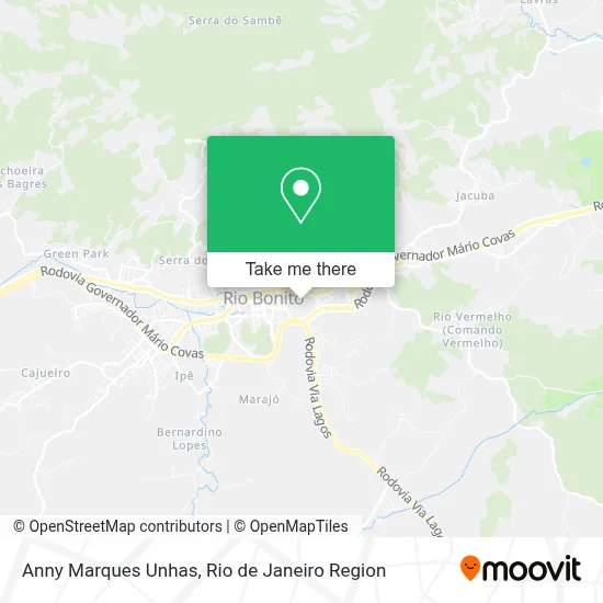 Anny Marques Unhas map