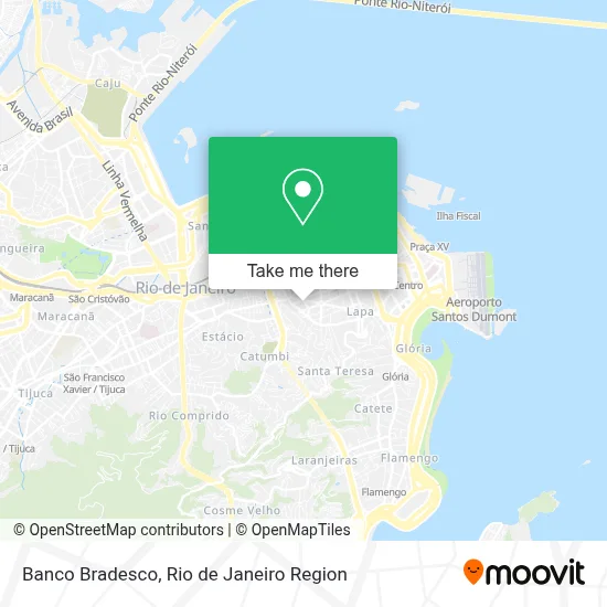 Banco Bradesco map