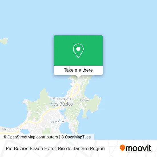 Rio Búzios Beach Hotel map