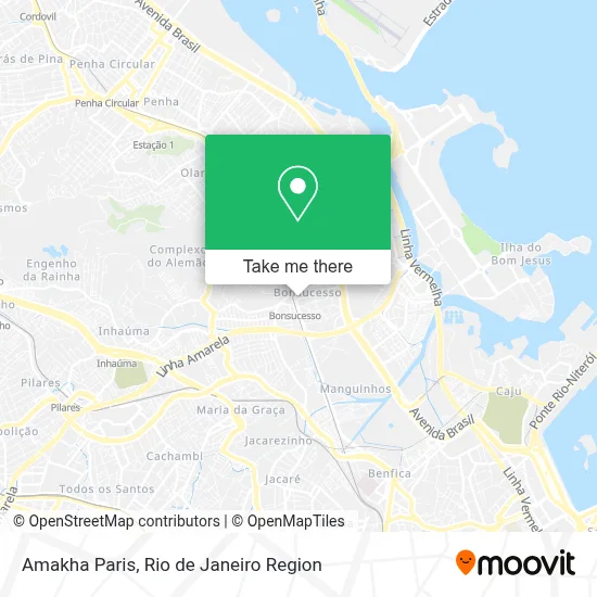 Amakha Paris map