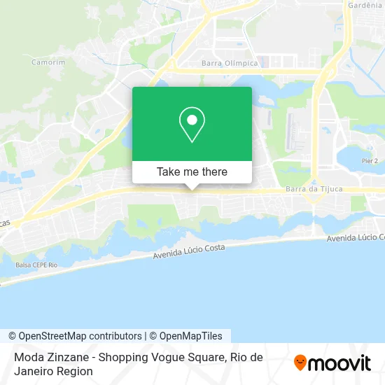 Moda Zinzane - Shopping Vogue Square map