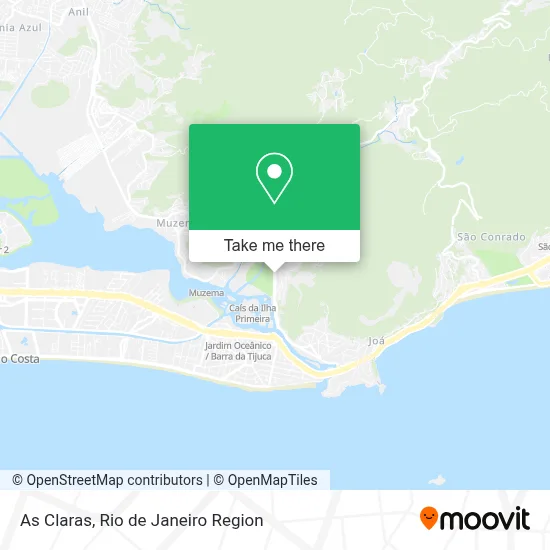 As Claras map