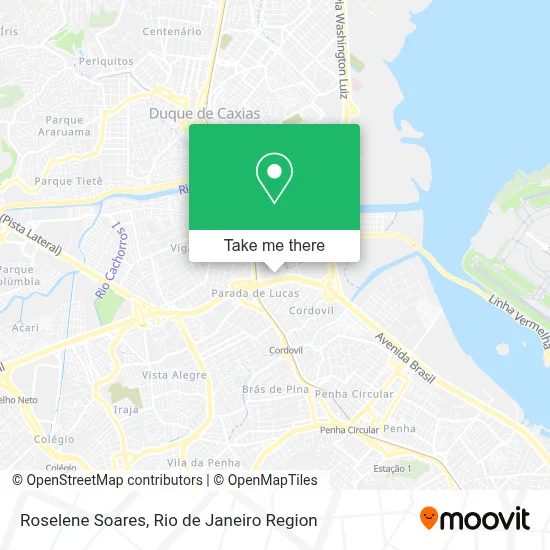 Roselene Soares map