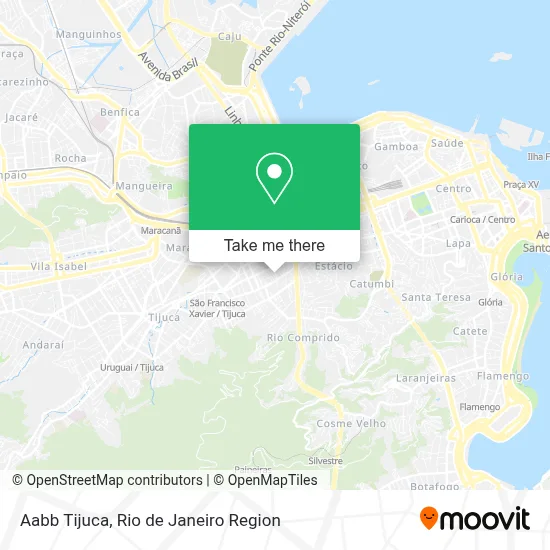 Aabb Tijuca map