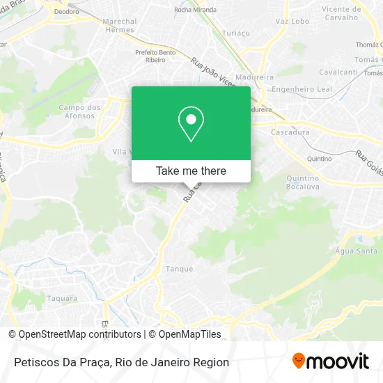 Petiscos Da Praça map