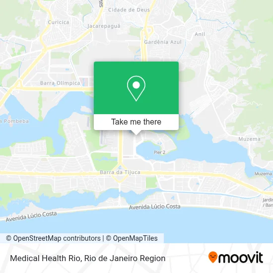 Medical Health Rio map